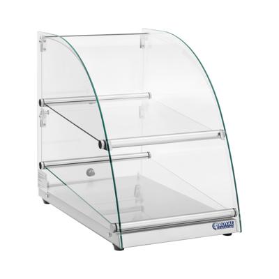 Gebaksvitrine - 70 l - 2 niveaus