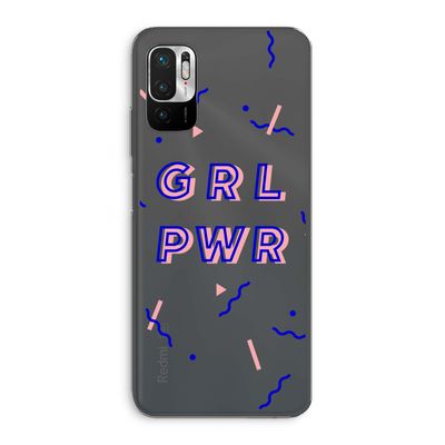 GRL PWR: Xiaomi Redmi Note 10 5G Transparant Hoesje