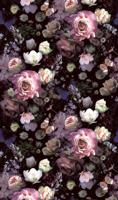 Novamur Jackie Fotobehang met grote rozen, bloemen en vlinders - 81603