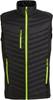 Ragetta RG894 Navigate Hybrid Bodywarmer - Black/Lime - S