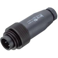 binder 99-4221-00-04 Ronde connector Stekker, recht Totaal aantal polen: 3 + PE Serie (ronde connectoren): 693 1 stuk(s)