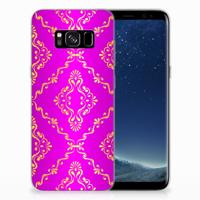 Siliconen Hoesje Samsung Galaxy S8 Barok Roze