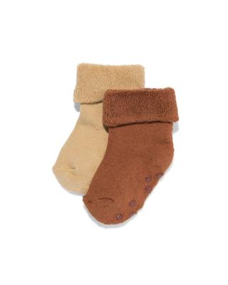 HEMA Babysokken Terry - 2 Paar Zand (zand)