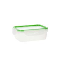 Lunchbox Quid Greenery 1 L Transparant Plastic 13 x 18 x 6,8 cm - 1 L (4 Stuks) (Pack 4x)