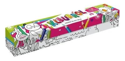 Kleurrol - Dieren in het Wild 12 Stuks