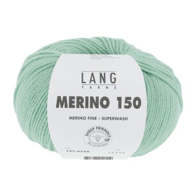 Lang Yarns Merino 150 258 Kleur: Mintgroen Lang Yarns Merino 150 258 Kleur: Mintgroen
