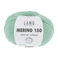 Lang Yarns Merino 150 258 Kleur: Mintgroen - thumbnail