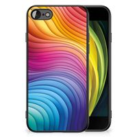 Backcover voor iPhone SE 2022 | SE 2020 | 7/8 Regenboog