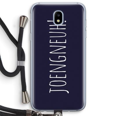 Joengneuh!: Samsung Galaxy J5 (2017) Transparant Hoesje met koord