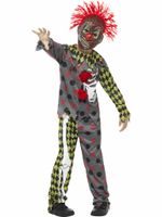 Twisted Clown kostuum kind Halloween - thumbnail
