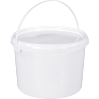 Emmer | PP | 136mm | ∅200mm | rond | wit | 30 stuks