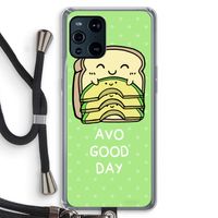 Avo Good Day: Oppo Find X3 Transparant Hoesje met koord