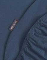 Marc O'Polo Premium Organic Jersey Hoeslaken Dark Navy