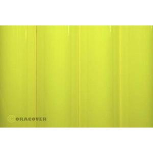 Oracover 21-031-002 Strijkfolie (l x b) 2 m x 60 cm Geel (fluorescerend)