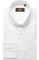 Circle of Gentlemen Slim Fit Overhemd wit, Effen