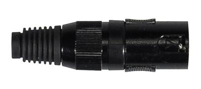 Boston XLR-1-MVBK xlr plug. male