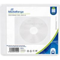 MediaRange BOX69-50 CD-doosje Opbergmap/sleeve 1 schijven Doorschijnend, Wit MediaRange BOX69-50 CD-doosje Opbergmap/sleeve 1 schijven Doorschijnend, Wit