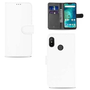 Xiaomi Mi A2 Lite Hoesje Wit met Pasjeshouder