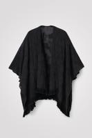 Geborduurde kaftan - BLACK - U