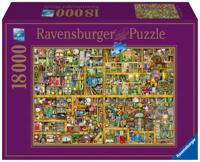 Ravensburger puzzel 18000 stukjes magical bookcase - thumbnail