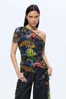 Asymmetrisch Lacorix T-shirt - BLACK - XL