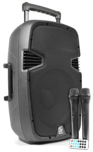Retourdeal - Vonyx SPJ-PA912 draagbare accu speaker 12" 500 watt met