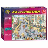 Jan van Haasteren Legpuzzel De Zeepkistenrace, 1000st. - thumbnail