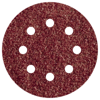 Wolfcraft Hechtschuurschijven | K80 | Geperforeerd | Ø115mm | 25 stuks - 2271100