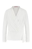 xx Sadie wrap blouse - off white - 08272