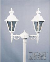 Lantaarnlamp Pallas 2-lichts 60.5 cm matwit E27