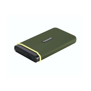 Transcend ts2tesd380c esd380c portable ssd, 2tb, usb type-c (3.2 gen 2) 3d nand, 2000 mb/s
