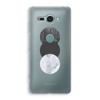 Marmeren cirkels: Sony Xperia XZ2 Compact Transparant Hoesje