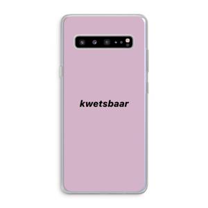 kwetsbaar: Samsung Galaxy S10 5G Transparant Hoesje