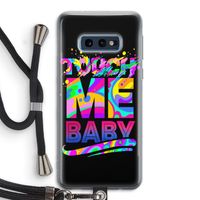 Touch Me: Samsung Galaxy S10e Transparant Hoesje met koord