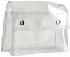 Halfar HF0772 Bag With Press Buttons Universal - Transparent - 19 x 11,5 x 6,5 cm