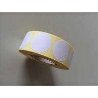 Etiket 25 mm rond wit 1000 rol