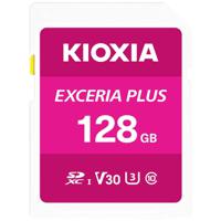 Kioxia EXCERIA PLUS SDXC-kaart 128 GB UHS-I, v30 Video Speed Class - thumbnail