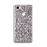 Moroccan Print: Google Pixel 3 Transparant Hoesje