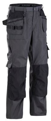 Blaklader werkbroek 1525-1845 donkergrijs/zwart mt C52