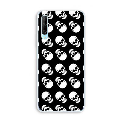Musketon Skulls: Huawei P Smart Pro Transparant Hoesje