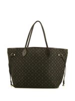 Louis Vuitton Pre-Owned sac cabas Nevefull médium à logo en jacquard (2012) - Marron - thumbnail