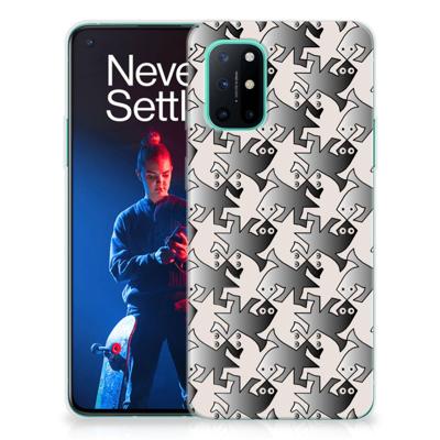 OnePlus 8T | TPU Hoesje | Salamander Grey