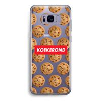 Koekerond: Samsung Galaxy S8 Transparant Hoesje - thumbnail