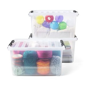 Clipbox 25 liter - 23x42x31 cm - set van 3