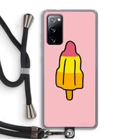 Raketijsje: Samsung Galaxy S20 FE / S20 FE 5G Transparant Hoesje met koord Raketijsje: Samsung Galaxy S20 FE / S20 FE 5G Transparant Hoesje met koord