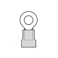 Molex 190710139 Ringkabelschoen 250 stuk(s) Tape