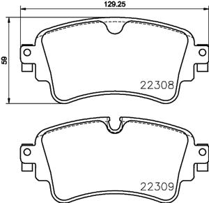 Remmenset, remschijf BREMBO, Remschijftype: Massief, Inbouwplaats: Achteras: , u.a. für Audi