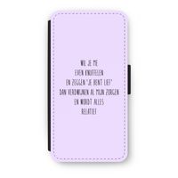 Relatief: iPhone 8 Plus Flip Hoesje