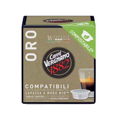 Caffè Vergnano ORO capsules compatibel Lavazza A MODO MIO apparaten (16 st)