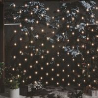 Kerstnetverlichting 204 LED's binnen en buiten 3x2 m warmwit - thumbnail
